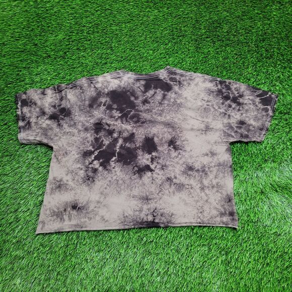 KISS Cropped Shirt Womens XL 23x20 Black - Picture 2 of 11